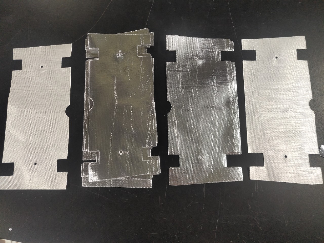 厂家直销玻纤铝箔 铝箔纤维布 保温隔热锡箔