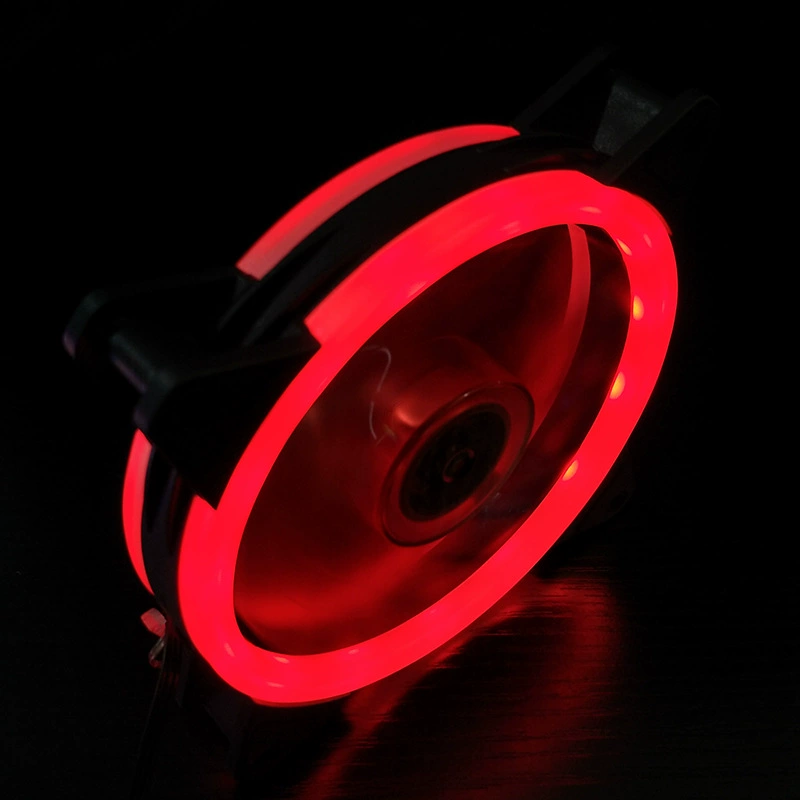 Chassis fan (Cool Moon) Dual-Aperture 120mm — RGB LED, quiet high-airflow, 12V