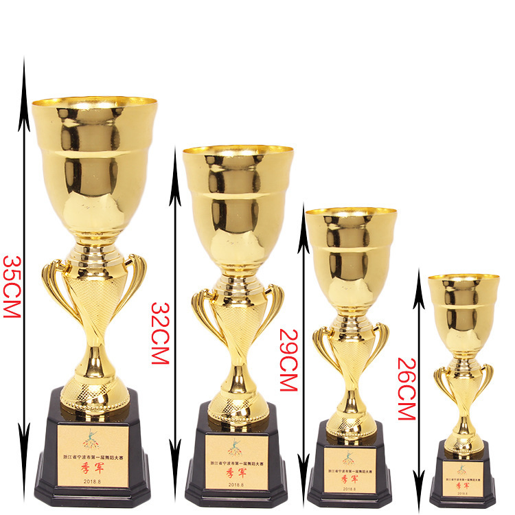 Trofeo nuevo modelo 2024 para competiciones, premio infantil en forma de estrella de cinco puntas, trofeo redondo para eventos deportivos.