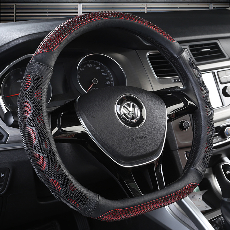 Factory direct support a generation of Amazon cross-border 4S special D-type steering wheel cover four seasons Universal