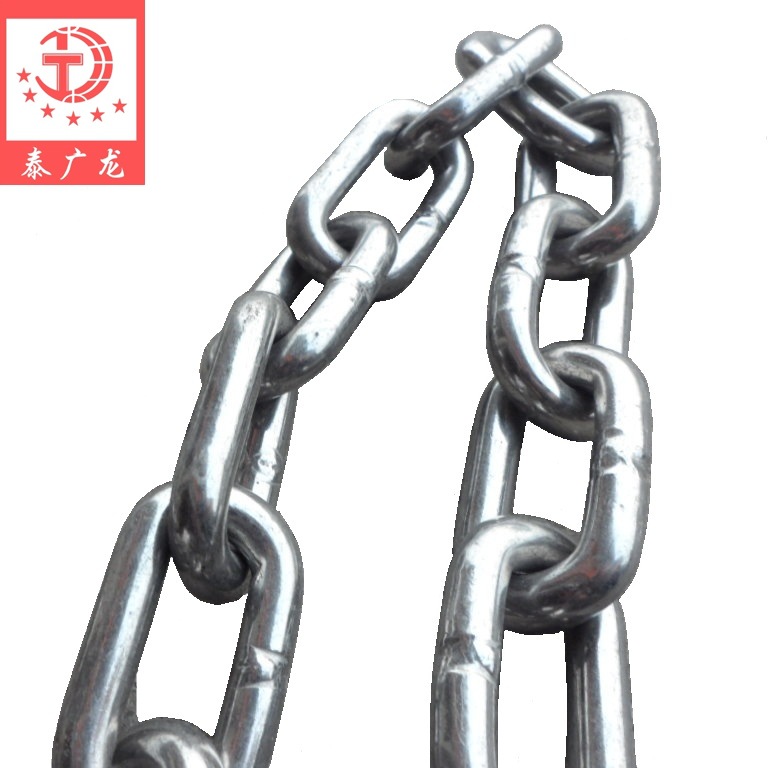 泰广龙 码头船用链条 201不锈钢链条 起重链条10mm