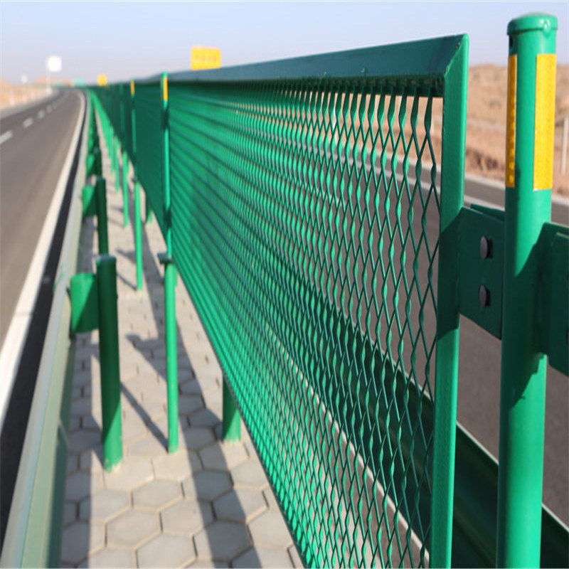 路基段防护网 防眩网 天桥防抛物护栏公路防眩网高架桥防落网