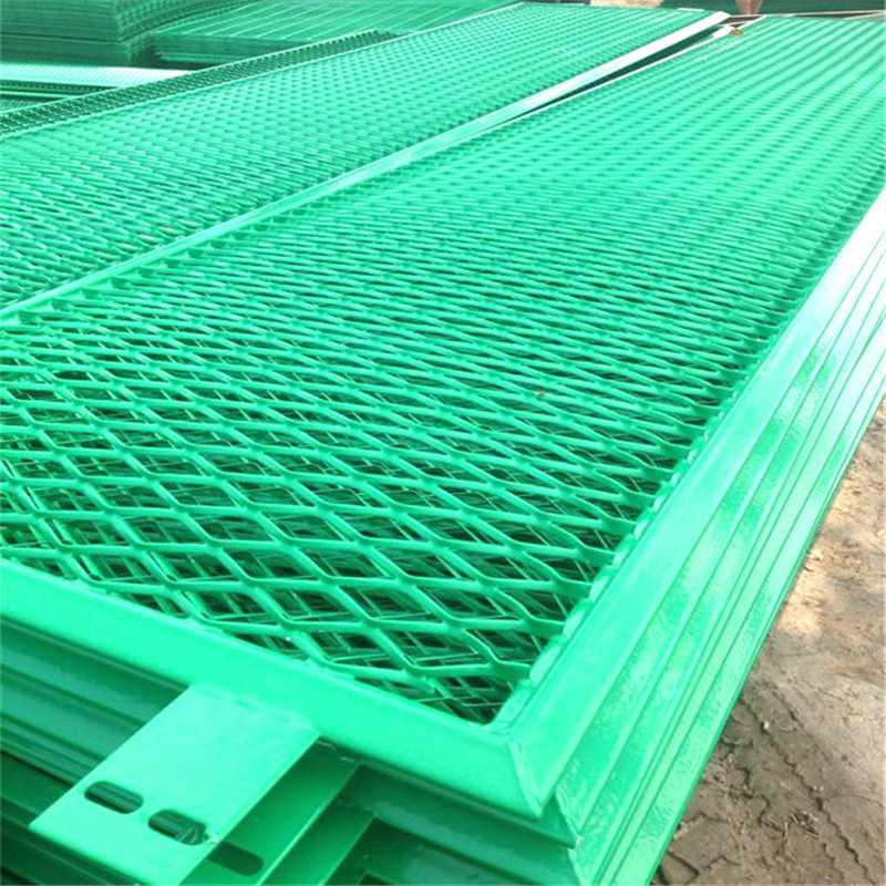 河北华光钢板网焊接边框高速围栏网 公路防眩隔离栅 防眩网【厂】