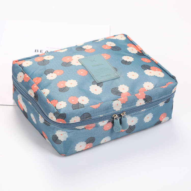 韩版多功能四方包便携旅行收纳飞机包收纳袋手提化妆四方包洗漱包