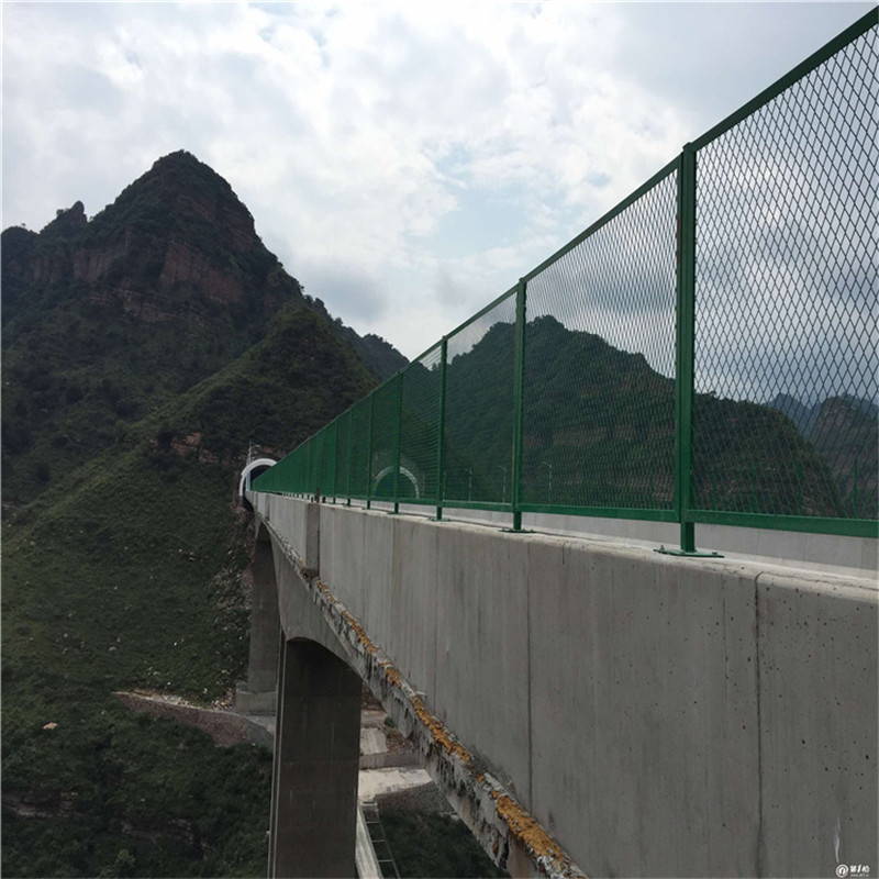 广州桥梁防抛护栏网 高速公路防眩网 金属边框防落物网【工厂】
