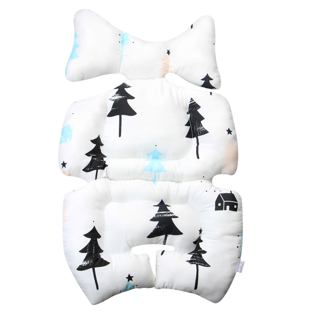 Nuevo asiento multifuncional para cochecito de bebé, colchoneta para dormir en el coche para niños, cojín para cochecito, cojín para coche, soporte completo para el cuerpo, en stock