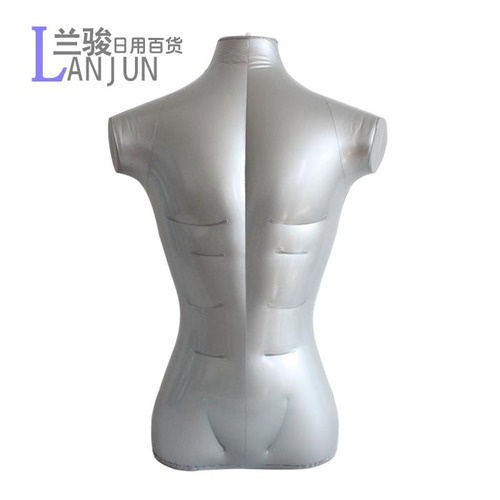 Mannequins for upper body inflation, male, female, children, clothing mannequins for display, props, counter, stall, portable, hanging