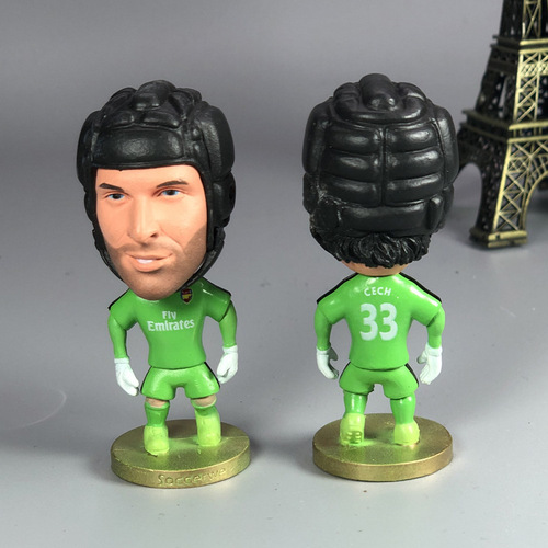 Portugal Ronaldo football star doll Wenger Aubameyang football doll model doll ornaments
