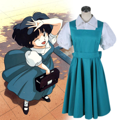 Sunacmazon Ranma 1/2 Tendo Ayaka School Performance Costume Cosplay Anime Costume