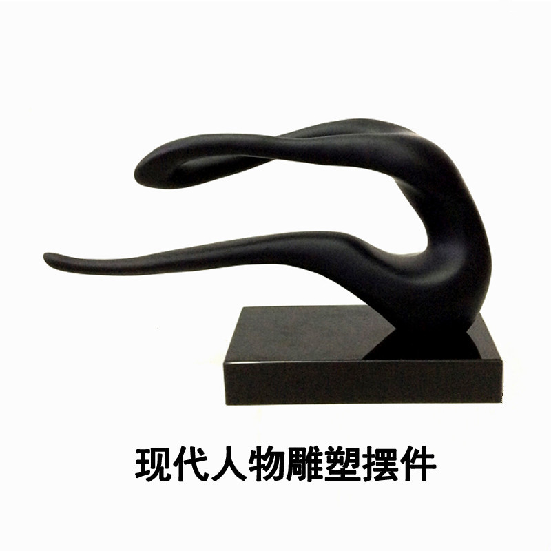 批发现代新中式树脂工艺品人体艺术雕塑摆件别墅酒店家居软装饰品