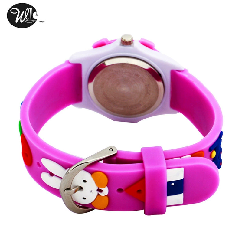 Кварцевые детские мультяшные милые водонепроницаемые часы, детские часы, оптовая продажа, 3D
