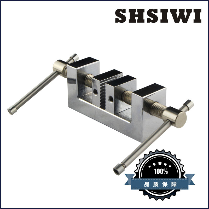 思为直齿对夹夹具SJJ-02  负荷500N推拉力计夹具 拉力测试仪夹具