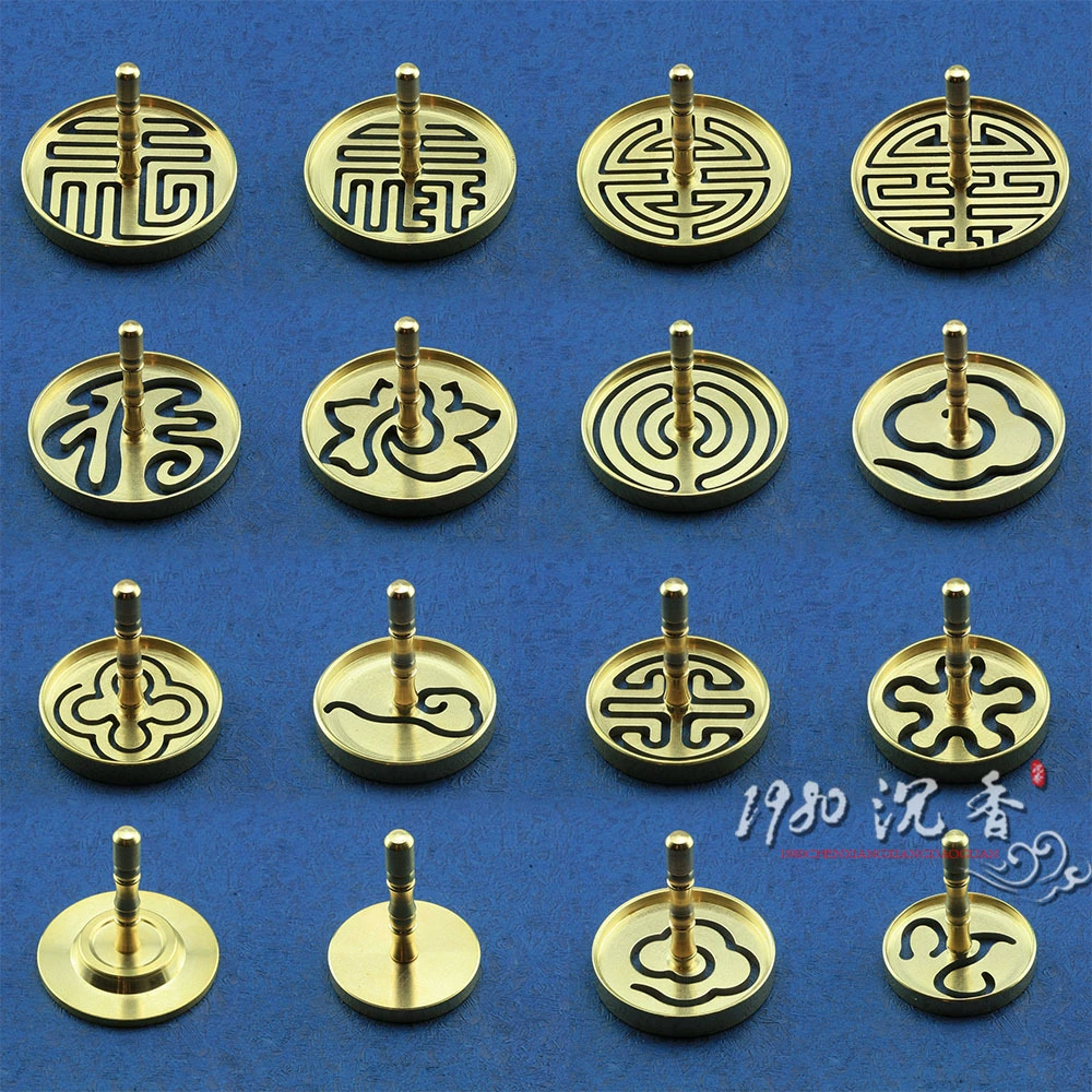 Чистая медь благовония печать благовония форма благовония печать благовония расширение благовония пепел благовония инструменты для входа в благовония производители дымовых печей