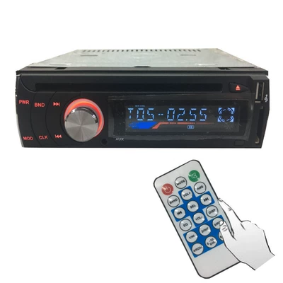 12V Weishengtai Plastik Metal Avtomobil CD Pleyeri, Qara Avtomobil MP3 Audio