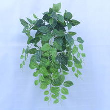 绿长春仿真植物墙网叶眼眉挂壁装饰壁挂花藤蔓吊篮家居摆设花艺