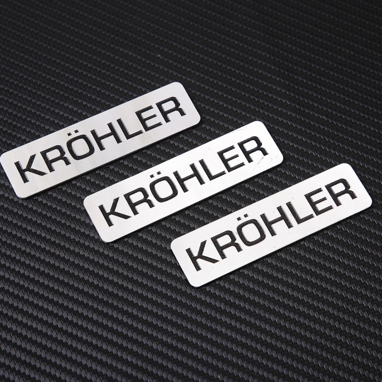 厂家批发金属标牌定做冲压pvc铝标牌丝印加工不锈钢标牌铭牌定制