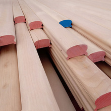 厂家直销榉木楼梯扶手马蹄形实木楼梯扶手卡电视造型相框线条