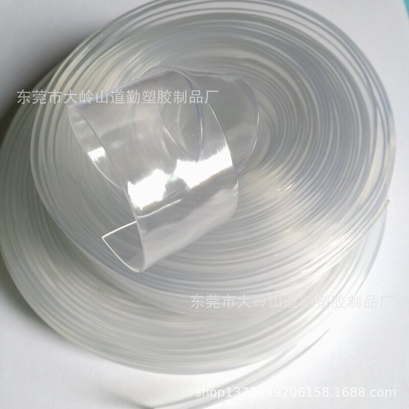 Transparent Plastic Strips, Plastic Flat Strips, Soft Door and Window Door Bottom Seals, Windproof, Dustproof and Soundproof, Large Quantity Discount