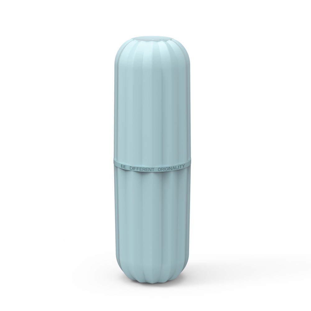 USAR viaje cepillo de dientes caja de almacenamiento taza de lavado traje de cepillo de dientes portátil hombres y mujeres pareja creativa taza de enjuague bucal