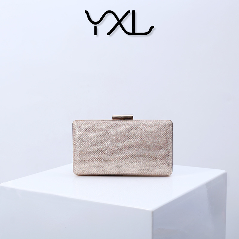 Bolso de noche elegante europeo y americano bolsa de banquete vestido de noche embrague bolsa de hombro entrega de una pieza