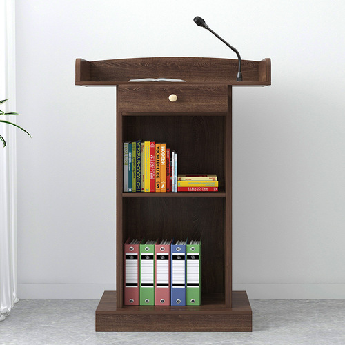 Yijiada podium, podium, emcee's podium, podium, simple and modern welcome desk, reception desk, guest desk, host desk