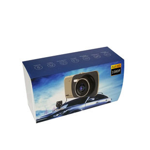 s18 HD H300 front and rear dual camera driving recorder with LED light night vision video car surveillance H06