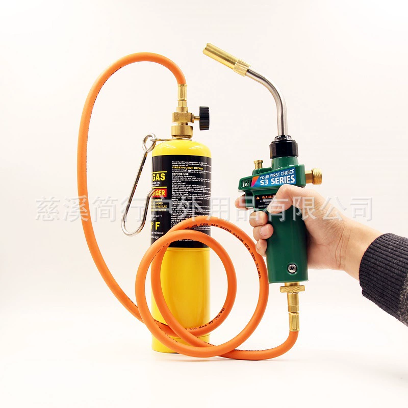 Бескислородный сварочный пистолет в американском стиле Газовый сварочный пистолет МАПП обслуживание холодильного оборудования высокотемпературный пистолет-распылитель Блокировка сварочной горелки пожаром с пистолетом для сварки труб трансграничный