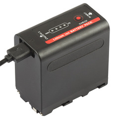 F980電池 大容量 全解碼 升級版NP-F990/F970攝像機相機電池