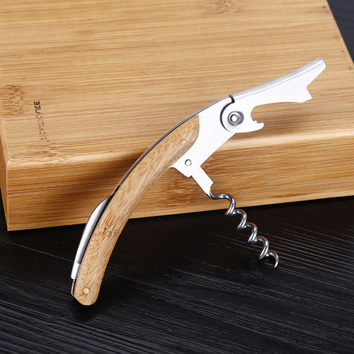 Foreign Trade Hot Selling Red Wine Tool Set Four-Piece Stainless Steel Gift Wine Opener Red Wine Accessories Set Wholesale