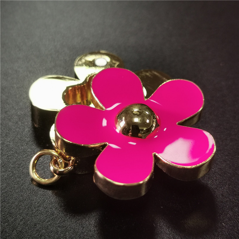 锌合金挂件 精美烤漆金属香膏盒 女士香膏挂件