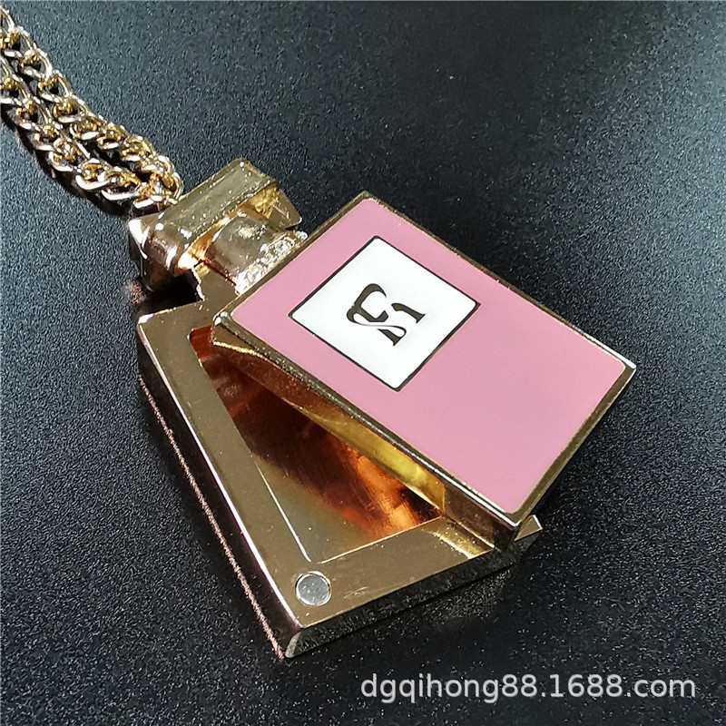 厂家承接f高档固体金属香膏盒 汽车香膏盒 锌合金化妆盒