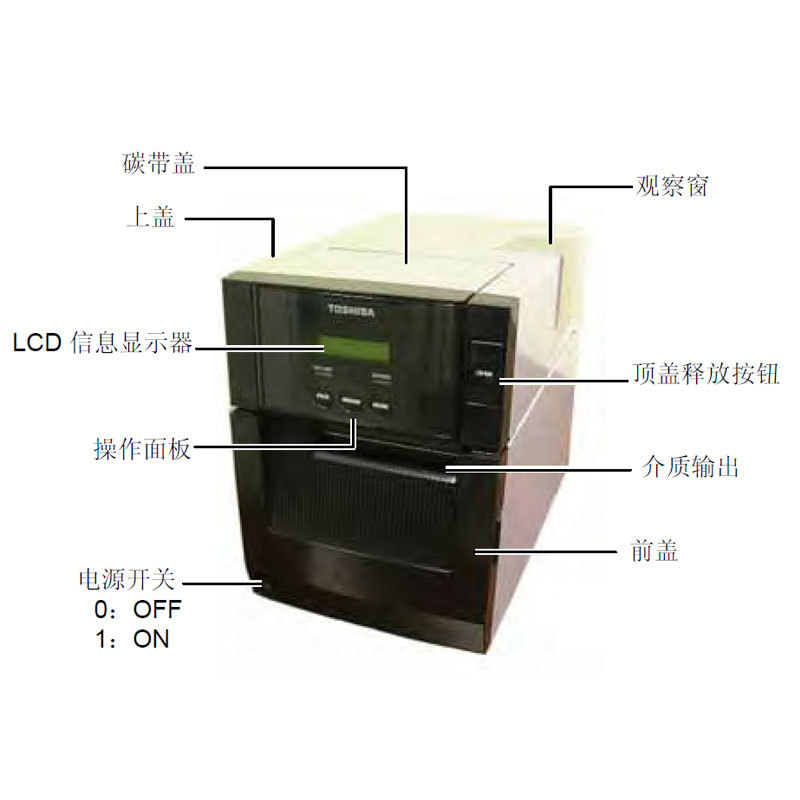 Toshiba��֥TEC BSA4TMTS12��������ҵ���ɽ���ǩֽ��ӡ��