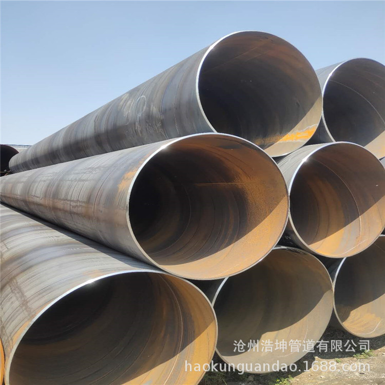 建筑地埋管道螺旋管 河北螺旋管现货供应   循环水管道螺旋钢管