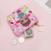 Cartoon cute small wallet, Japanese and Korean