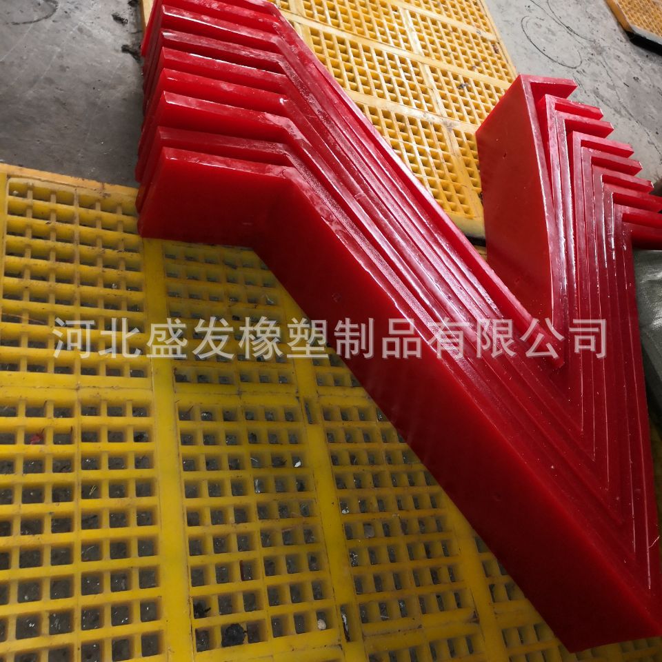 盛发厂家空段聚氨酯清扫器刮泥板皮带回程清扫器输送带机刮刀刮板