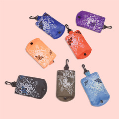 新款購物袋 印花滌綸收納袋 創意摺疊購物袋 廠家直銷