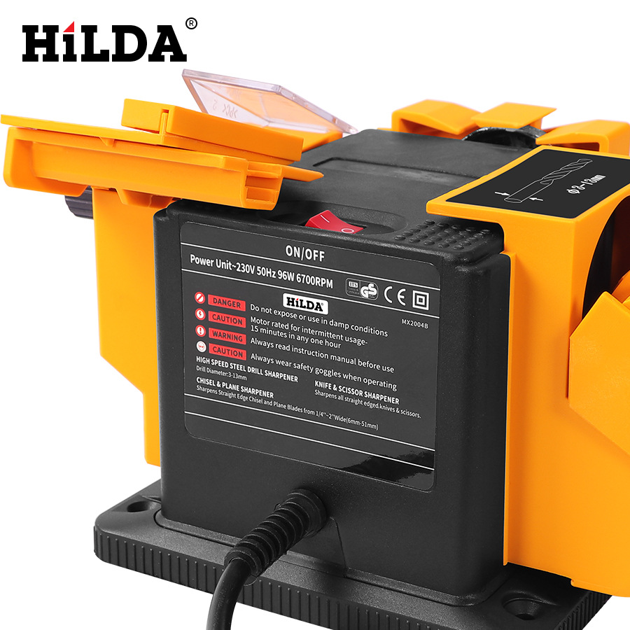 Hilda plataforma de molienda taladro giratorio taladro de molienda eléctrica hogar tijeras cuchillo de cocina cuchillo multifuncional muela
