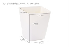 Push Cart Small Hanging Bucket Basket Portable Storage Household Container Sunans Back-Pocket Portable Basket