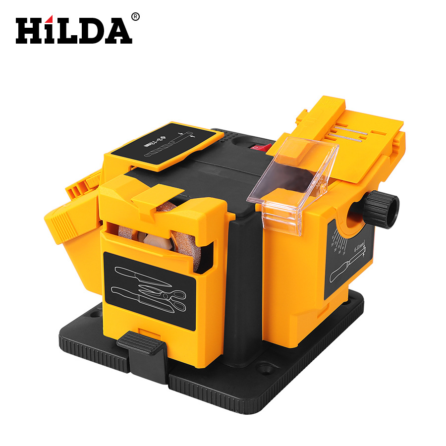 Hilda plataforma de molienda taladro giratorio taladro de molienda eléctrica hogar tijeras cuchillo de cocina cuchillo multifuncional muela