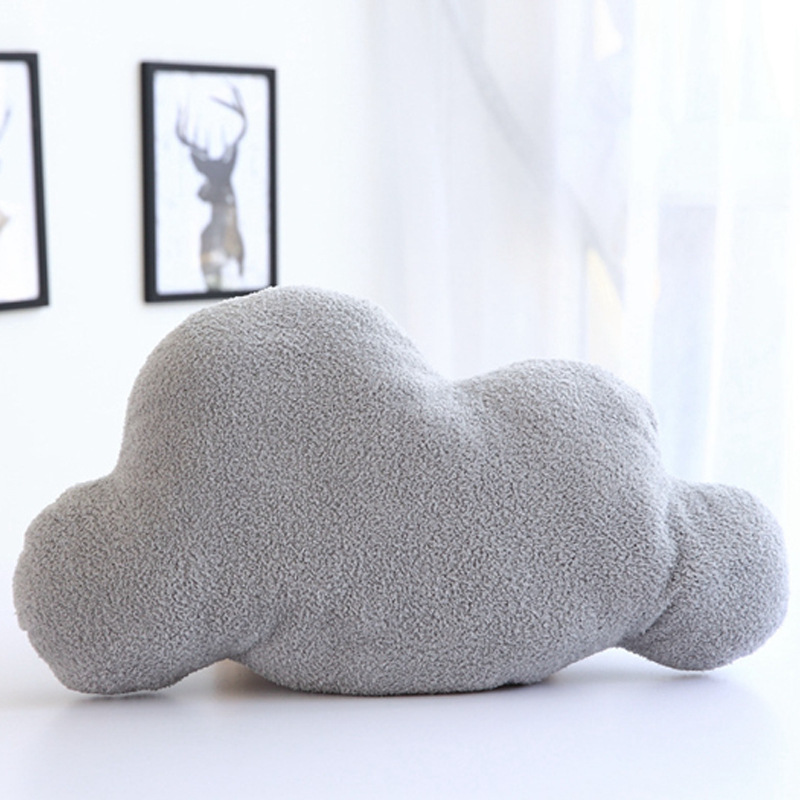 Nórdico nube suave almohada suave coche felpa siesta almohada sofá almohada regalo creativo chica