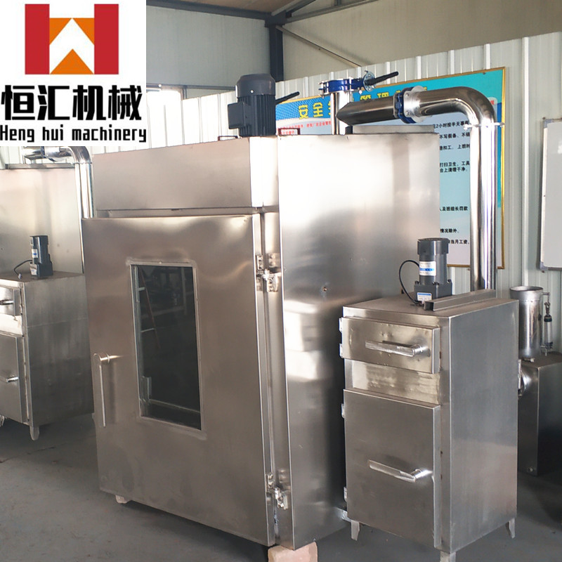红肠100L糖熏炉厂家  商用小型蒸煮烘烤风干炉 50L香肠熏豆干源头