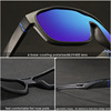 European and American big frame connecting windproof sports sunglasses colorful film polarized fishing driver glasses KD139