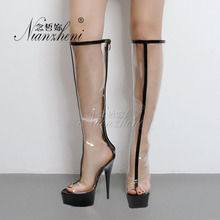 15cm͸������߸�Ͳѥ17CM䓹��賬�߸�͸��ҹ��ģ���Ը�����ŮЬ