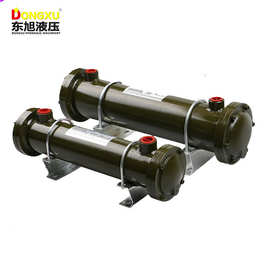 东旭液压系统水冷却器油冷却器列管式冷却散热器铜管水冷热交换器