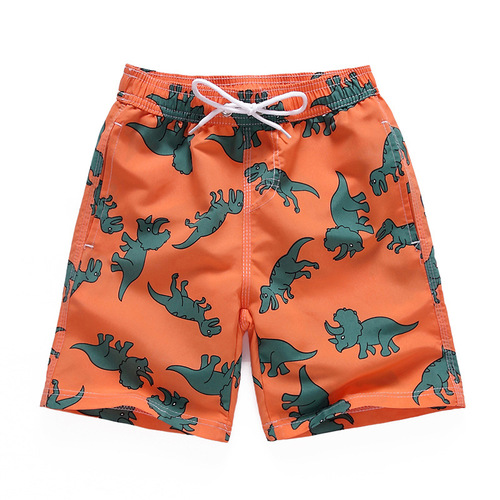 Casual Quick-Dry Beach Shorts Five-Pointer Loose Shorts Hot Spring Swim Pants Loose Trendy Straight Leg Pants