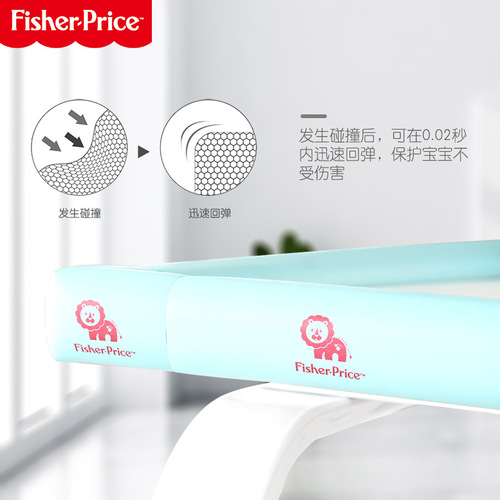 Fisher Anti-collision Strip Set Home Children's Corner Protection Baby Table Corner Anti-Collision Wall Sticker Baby Table Edge