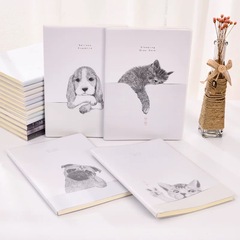 詩韻32K150型膠套本 學生加厚清新簡約筆記本 防水膠套本記事本