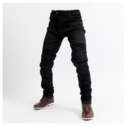Wholesale Motorcycle Riding Denim Pants, Four-Season Anti-Fall Rider Biker Racing Trousers with Protective Gear – PK-719