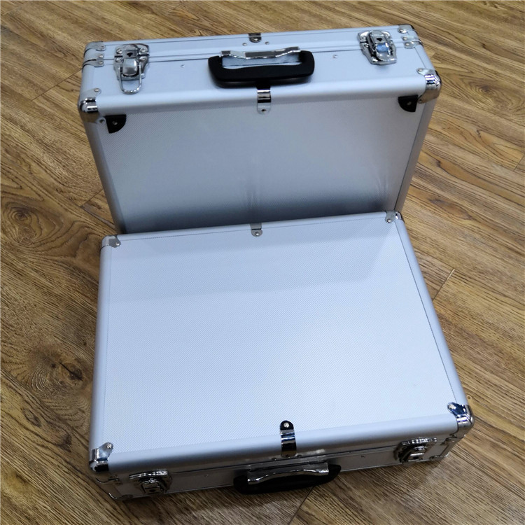专业生产安检工具检测铝合金包装箱 车载照明展示样角便携铝箱