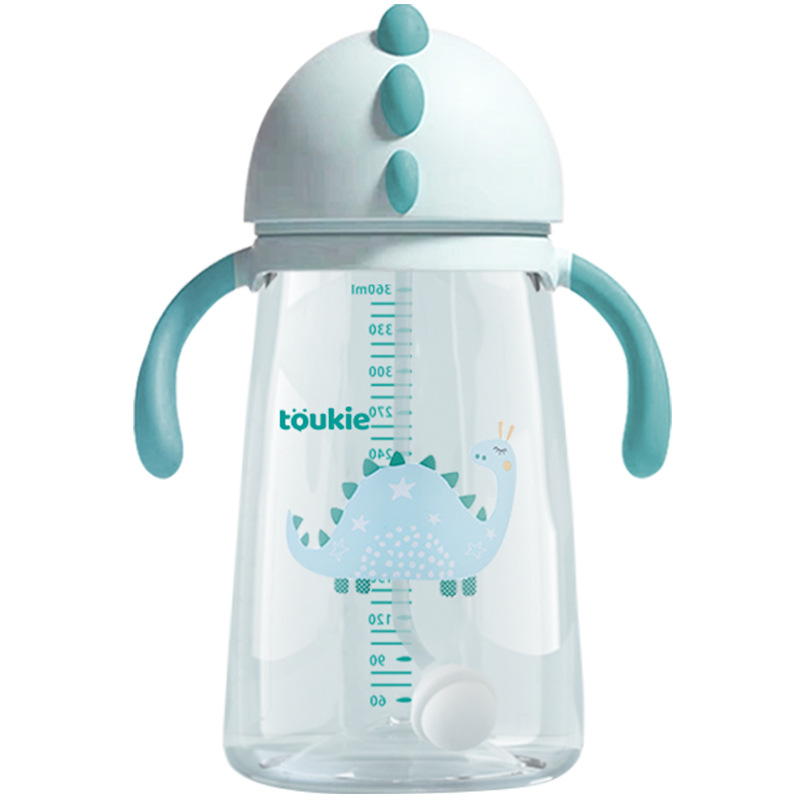 Little travieso toukie bebé bebé aprender a beber taza para niños a prueba de fugas y a prueba de caídas taza de paja de jardín de infantes